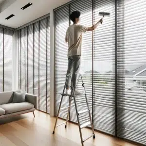 Luxaflex schoonmaken