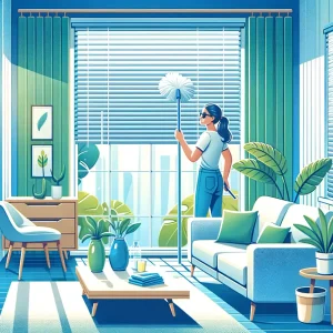 Lamellen schoonmaken